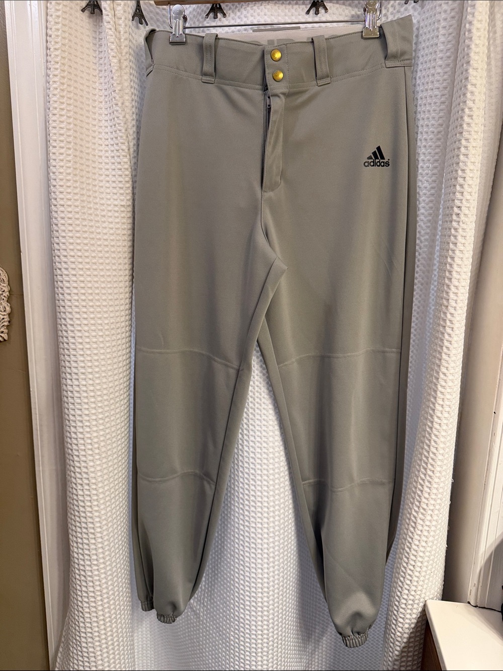 Adidas Men's baseball Pants in Light Gray